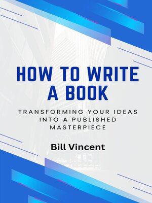 cover image of How to Write a Book